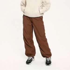 Aritzia TNA Aviator Parachute Pants Brown Size XS